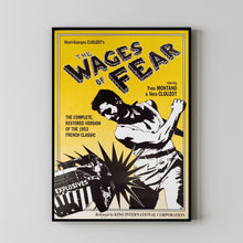 THE WAGES OF FEAR Movie Poster, Canvas Wall Art, Room Decor, Movie Art
