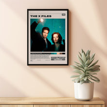 THE X-FILES, Chris Carter, Minimalist Tv Series, Vintage Retro Art Print,Custom Poster