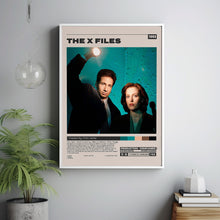 THE X-FILES, Chris Carter, Minimalist Tv Series, Vintage Retro Art Print,Custom Poster