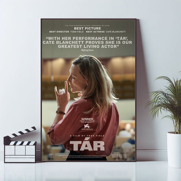 Tár Movie Poster, Wall Art Prints, Canvas Material Gift, Keepsake, Home Decor, Live Room Wall Art 1605885331