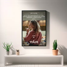 Tár Movie Poster, Wall Art Prints, Canvas Material Gift, Keepsake, Home Decor, Live Room Wall Art 1605885331