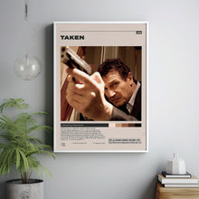 Taken Poster, Pierre Morel, Minimalist Movie Poster
