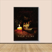 Talk to Me 2023 Movie Poster Print, Canvas Wall Art, Room Decor, Personalized gift, Wall Art Print, Art Poster For Gift, Movie Print 1587468550