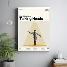Talking Heads Poster, Stop Making Sense Poster, Custom Print, Vintage Print, Minimalist Art, High Quality, Aesthetic Poster, Vintage Movie