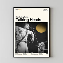 Talking Heads Poster, Stop Making Sense Poster, Vintage Movie Poster, Minimalist Art, Vintage Poster, Modern Art, Custom Poster, Living Room