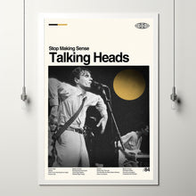 Talking Heads Poster, Stop Making Sense Poster, Vintage Movie Poster, Minimalist Art, Vintage Poster, Modern Art, Custom Poster, Living Room