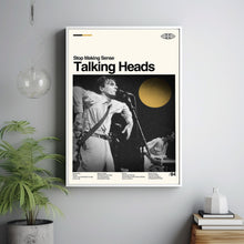 Talking Heads Poster, Stop Making Sense Poster, Vintage Movie Poster, Minimalist Art, Vintage Poster, Modern Art, Custom Poster, Living Room