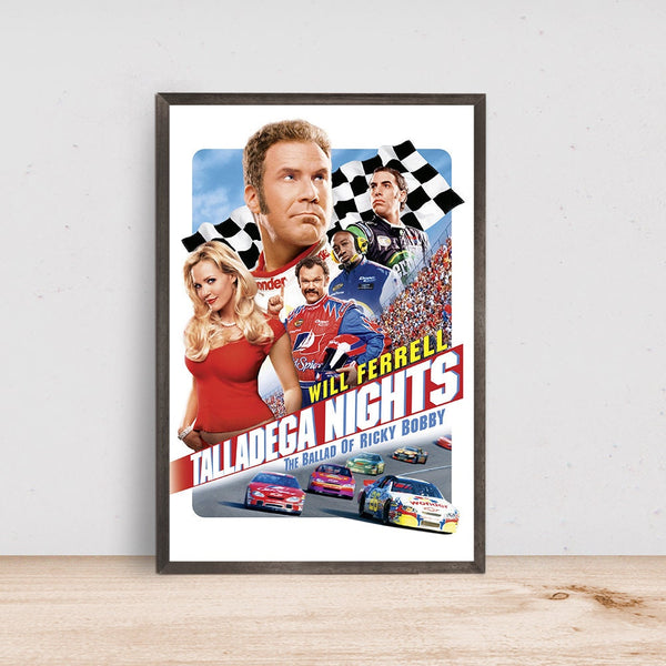 Talladega Nights Movie Poster ， Room Decor, Home Decor 1500407826