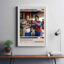 Talladega Nights The Ballad of Ricky Bobby, Adam McKay, Minimalist Movie Poster