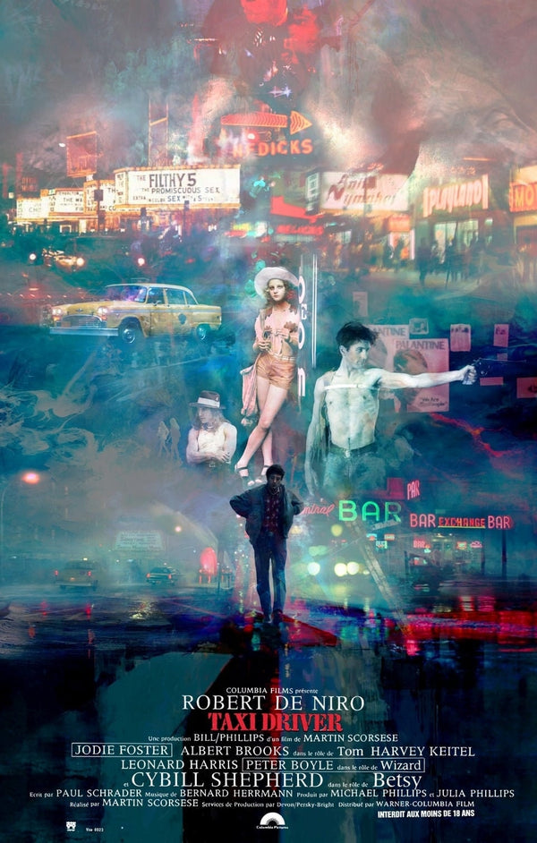 Taxi Driver Alternative Film Movie Print Wall Art Poster 1565335988