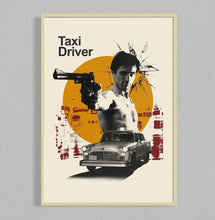 Taxi Driver Mid Century Movie Poster  Film Posters  Minimalist Movie Poster    Wall Art Poster 1363945871