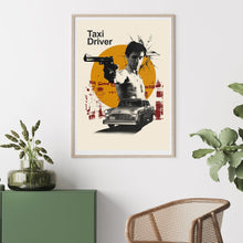 Taxi Driver Mid Century Movie Poster  Film Posters  Minimalist Movie Poster    Wall Art Poster 1363945871