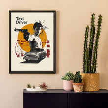 Taxi Driver Mid Century Movie Poster  Film Posters  Minimalist Movie Poster    Wall Art Poster 1363945871