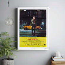 Taxi Driver Movie Poster Print, Canvas Wall Art, Room Decor, Movie Art