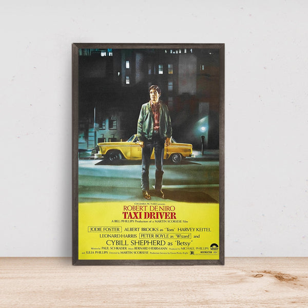 Taxi Driver Movie Poster, Room Decor, Home Decor, Art Poster for Gift 1686738929
