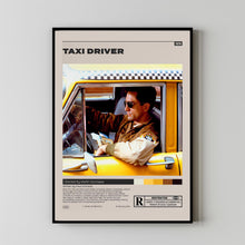 Taxi Driver Poster, Martin Scorsese, Minimalist Movie Poster