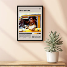 Taxi Driver Poster, Martin Scorsese, Minimalist Movie Poster