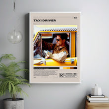 Taxi Driver Poster, Martin Scorsese, Minimalist Movie Poster