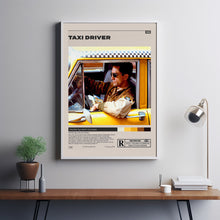 Taxi Driver Poster, Martin Scorsese, Minimalist Movie Poster