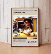 Taxi Driver Poster, Martin Scorsese, Minimalist Movie Poster