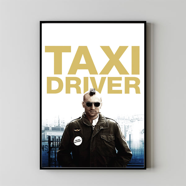 Taxi Driver (1976) Poster Art Print Movie Posters Gift for Movie lovers
