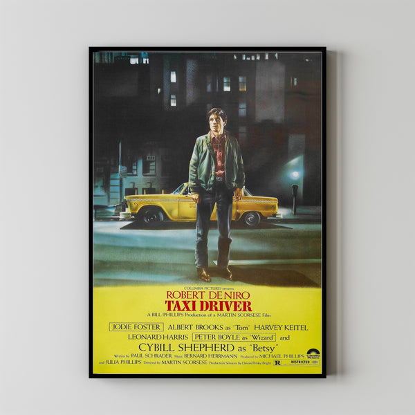 Taxi Driver (1976) Poster Art Print Movie Posters Gift for Movie lovers 1