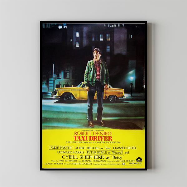 Taxi Driver (1976) Poster Art Print Movie Posters Gift for Movie lovers 3