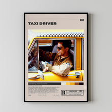 Taxi Driver, Martin Scorsese, Minimalist Movie Poster, Film Poster