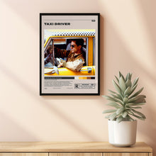 Taxi Driver, Martin Scorsese, Minimalist Movie Poster, Film Poster