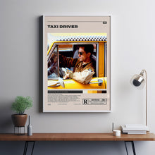 Taxi Driver, Martin Scorsese, Minimalist Movie Poster, Film Poster