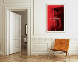 Taxi Driver, Minimalist Poster, Martin Scorsese, Robert De Niro, Jodie Foster, Harvey Keitel, Cybill Shepherd, Goodfellas, Raging Bull 1254550050