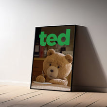 Ted Movie Poster, Canvas material poster, Keepsake, High Quality Print, Home Decor, Art Poster For Gift, Wall Art Print 1658045987
