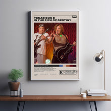 Tenacious D in The Pick of Destiny, Liam Lynch, Minimalist Movie Poster, Vintage Retro Art