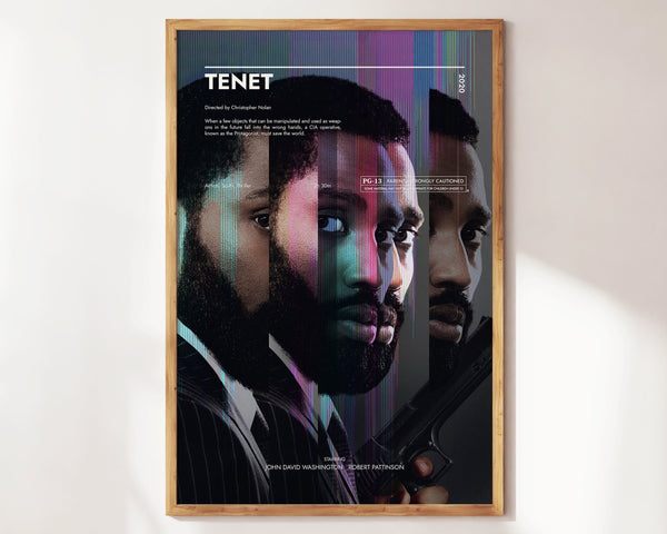 Tenet Poster  Art Print  Movie Posters  Gift for Movie lovers 1287467840
