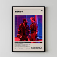 Tenet Poster, Christopher Nolan, Minimalist Movie Poster