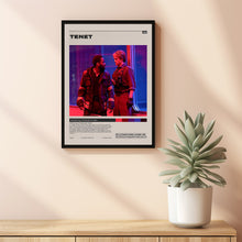 Tenet Poster, Christopher Nolan, Minimalist Movie Poster