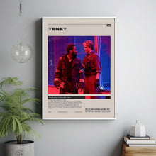 Tenet Poster, Christopher Nolan, Minimalist Movie Poster