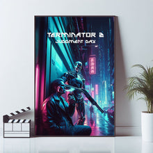 Terminator 2 Judgment Day Movie Poster, Wall Art Prints, Art Poster, Canvas Material Gift, Keepsake, Live Room Wall Art 1618999502