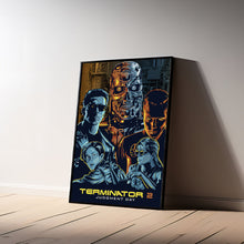 Terminator 2 Judgment Day Movie Poster, Wall Art Prints, Art Poster, Canvas Material Gift, Keepsake, Live Room Wall Art 1618999502