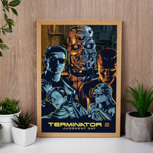 Terminator 2 Judgment Day Movie Poster, Wall Art Prints, Art Poster, Canvas Material Gift, Keepsake, Live Room Wall Art 1618999502