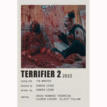 Terrifier 2 (2022) Movie Poster Canvas Poster Minimalist Poster Art Print Gifts for Lover Mural Painting Home Decoration 1800069434