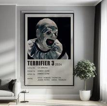 Terrifier 3 (2024) Movie Poster Canvas Poster Minimalist Poster Art Print Gifts for Lover Mural Painting Home Decoration 1814269815