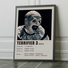 Terrifier 3 (2024) Movie Poster Canvas Poster Minimalist Poster Art Print Gifts for Lover Mural Painting Home Decoration 1814269815