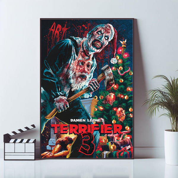 Terrifier, Movie Poster, Art Poster, Movie Wall Art, Canvas Material Gift, Home Decor, Keepsake 1588028318