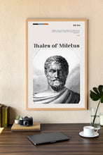 Thales of Miletus Wall Art Poster Thales of Miletus Vintage Antique Poster Fine Art  Poster Art Gift 1626307912 4959