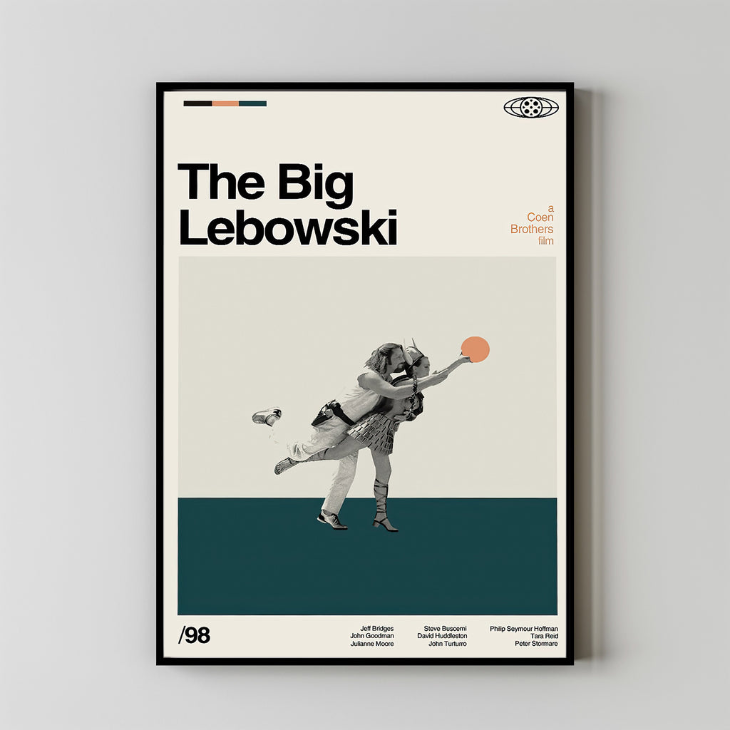 The Big Lebowski Poster The Big Lebowski Print Retro Modern Minimal the-big-lebowski-poster-the-big-lebowski-print-retro-modern-minimal