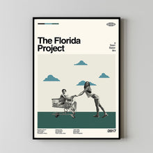 The Florida Project Poster, Sean Baker Film, Vintage Modern, Album Cover Poster, Minimalist Art, High Quality, Wall Art, Modern Vintage