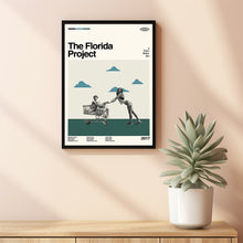 The Florida Project Poster, Sean Baker Film, Vintage Modern, Album Cover Poster, Minimalist Art, High Quality, Wall Art, Modern Vintage