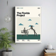The Florida Project Poster, Sean Baker Film, Vintage Modern, Album Cover Poster, Minimalist Art, High Quality, Wall Art, Modern Vintage