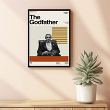 The Godfather Movie Poster, Album Film Poster, Mid Century Art, Minimalist Art, Retro Poster, Vintage Poster, Wall Decor, Living Room Decor